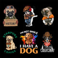 Dog Puppy T-Shirt Design PNG Pack (100+ Designs)