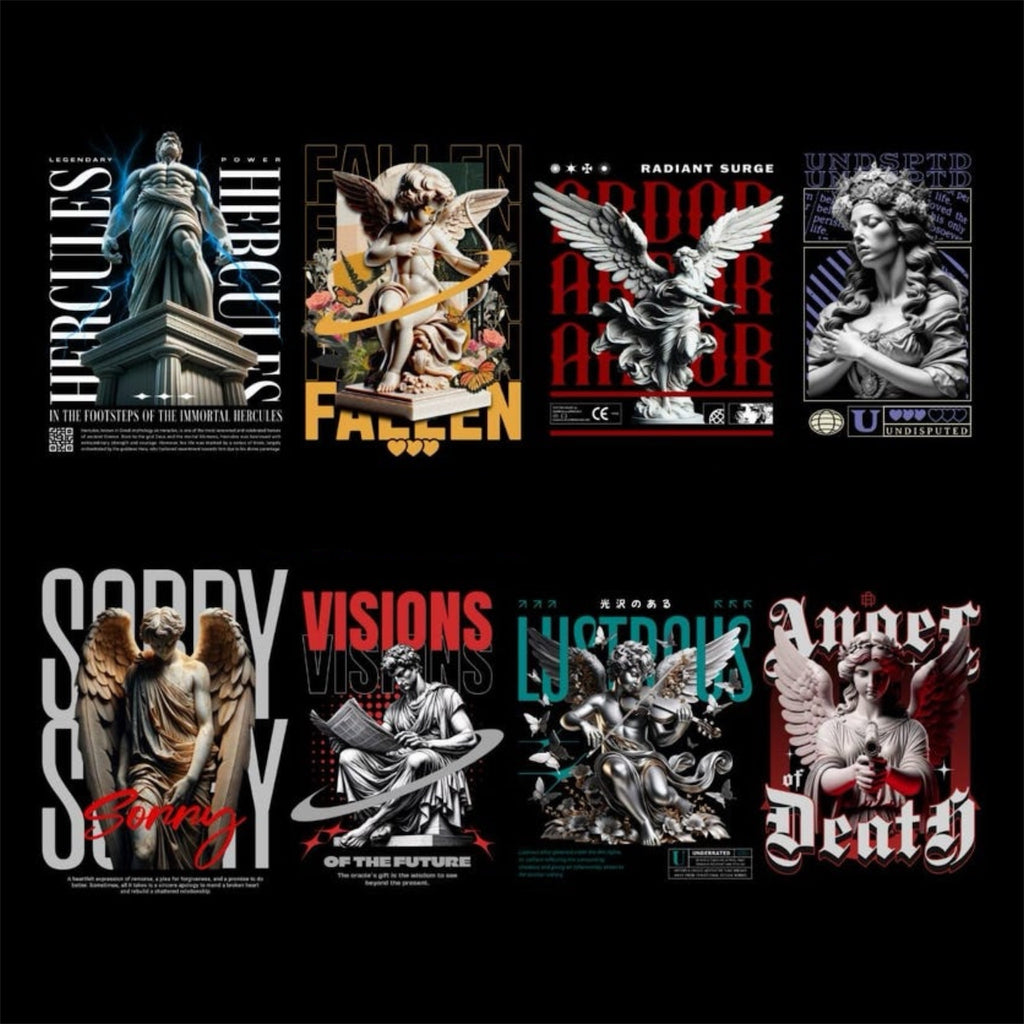 Mega Streetwear T-Shirt PNG Design Pack (2000+)