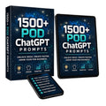 Guide: 1500+ Print on Demand POD ChatGPT Prompts eBook
